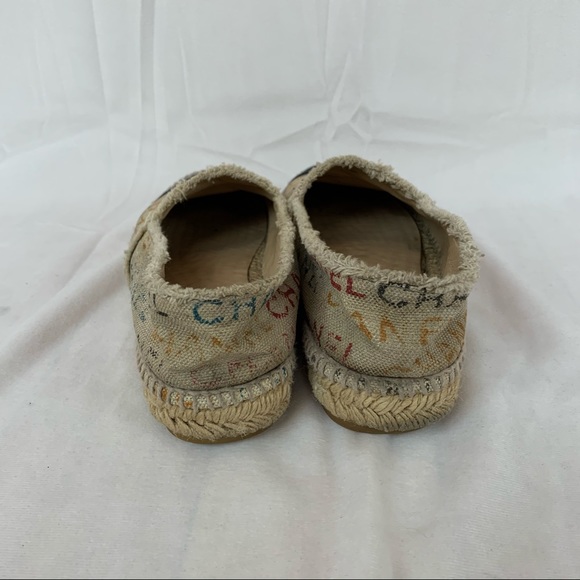 Chanel Graffiti Espadrilles - Picture 6 of 10